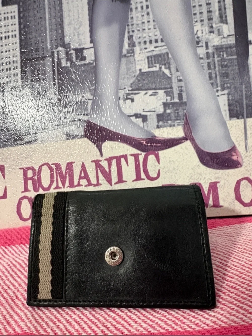 Gucci Black Leather Trifold Key Case